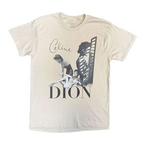 Celine Dion Unisex Adult Homage T-Shirt / Sand